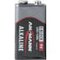 Alkali-Mangan-Batterien, E-Block-Batterien, 9-V-Block